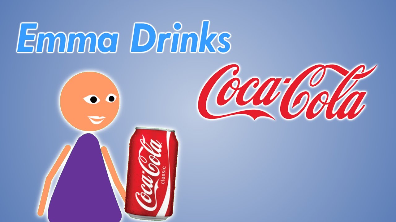 Emma Drinks Coca-Cola
