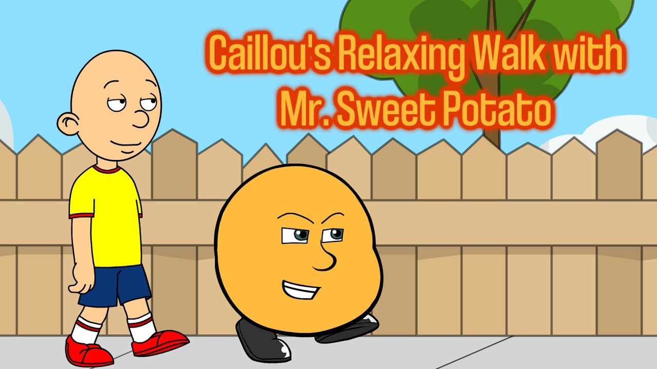 Caillou’s Relaxing Walk with Mr. Sweet Potato