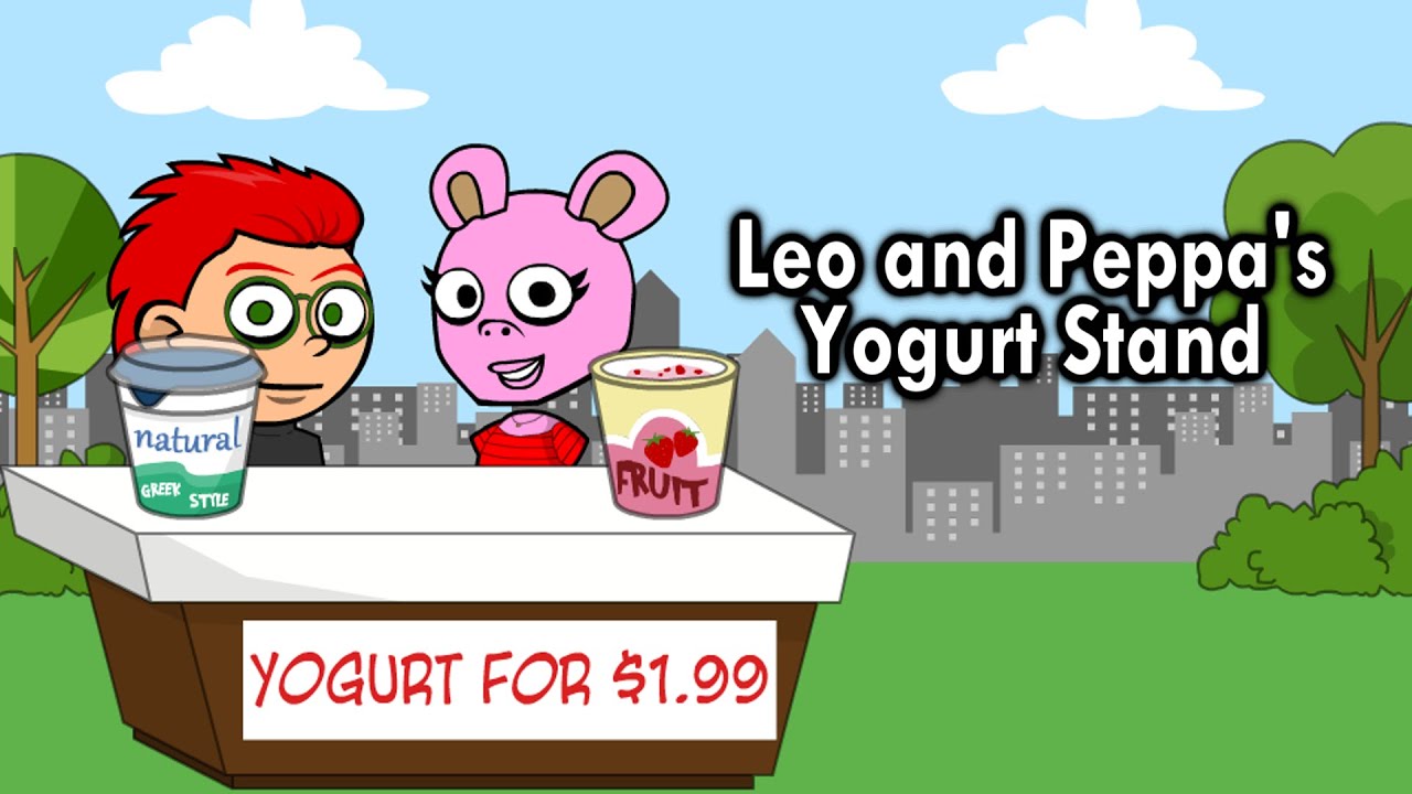Leo and Peppa’s Yogurt Stand