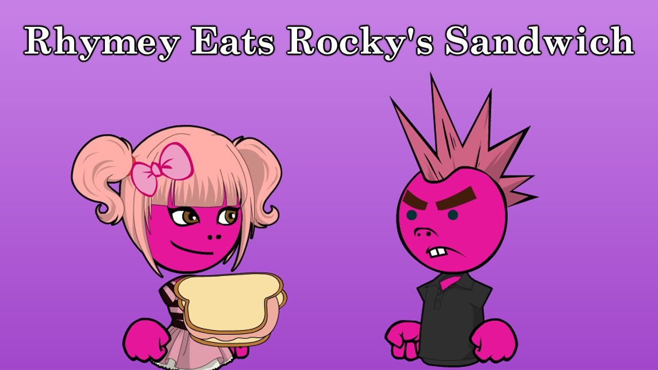Rhymey Eats Rocky’s Sandwich