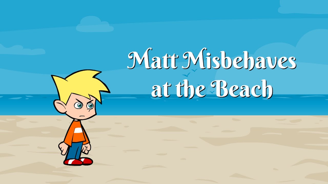 Matt Misbehaves at the Beach