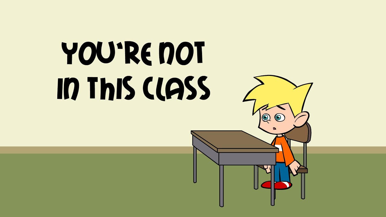 You’re Not in This Class