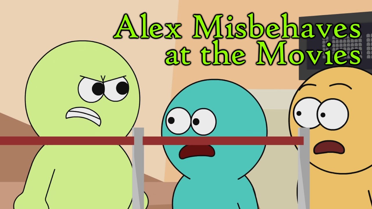 Alex Misbehaves at the Movies