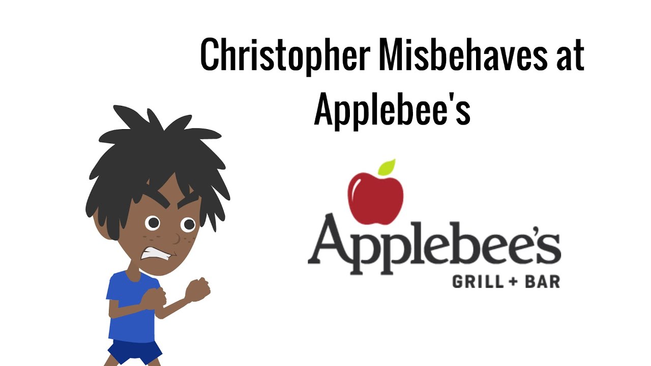 Christopher Misbehaves at Applebee’s