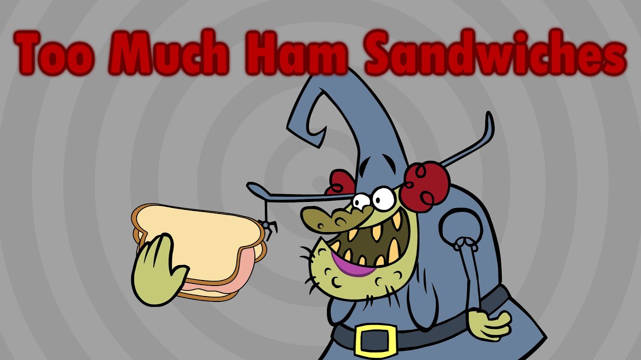 Too Much Ham Sandwiches