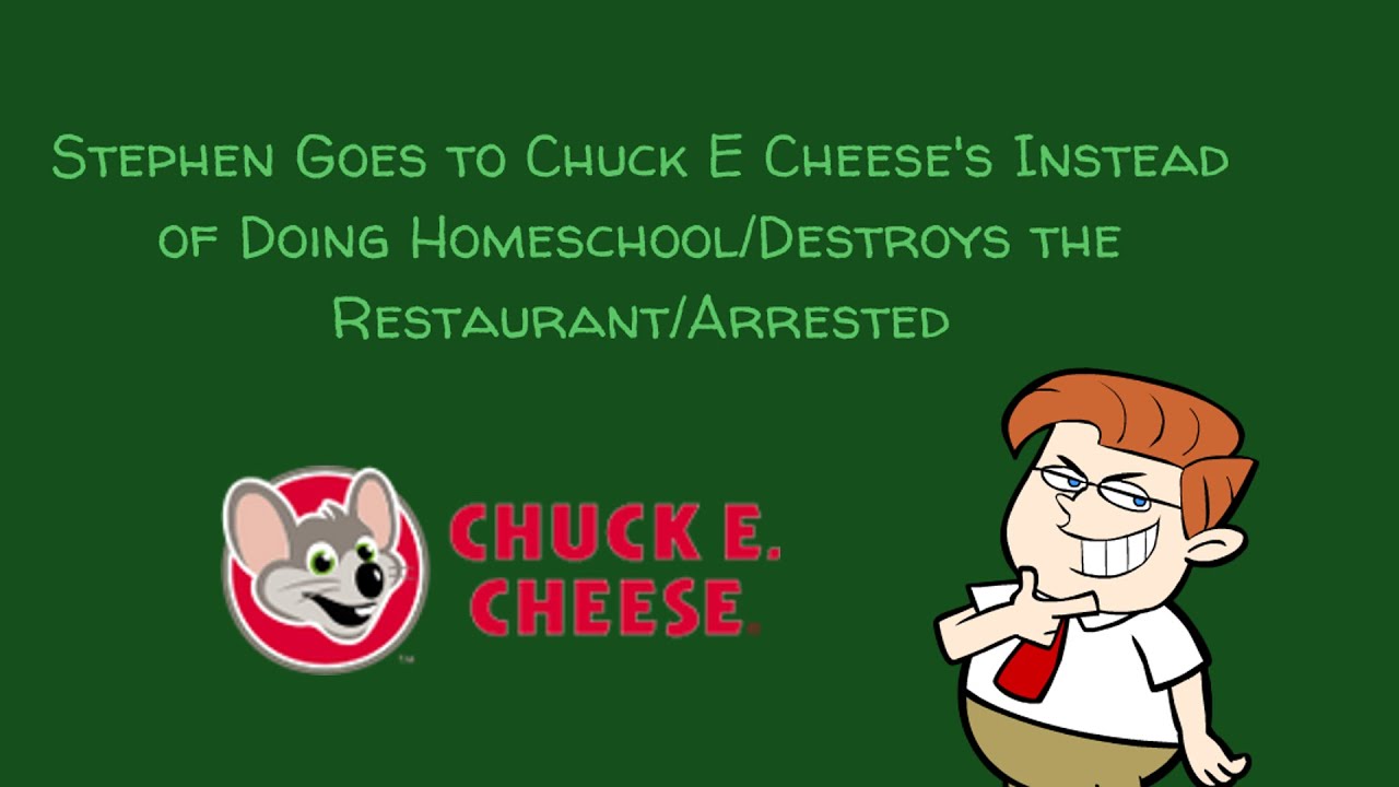 Stephen Goes to Chuck E Cheese’s Instead of Doing Homeschool/Destroys the Restaurant/Arrested