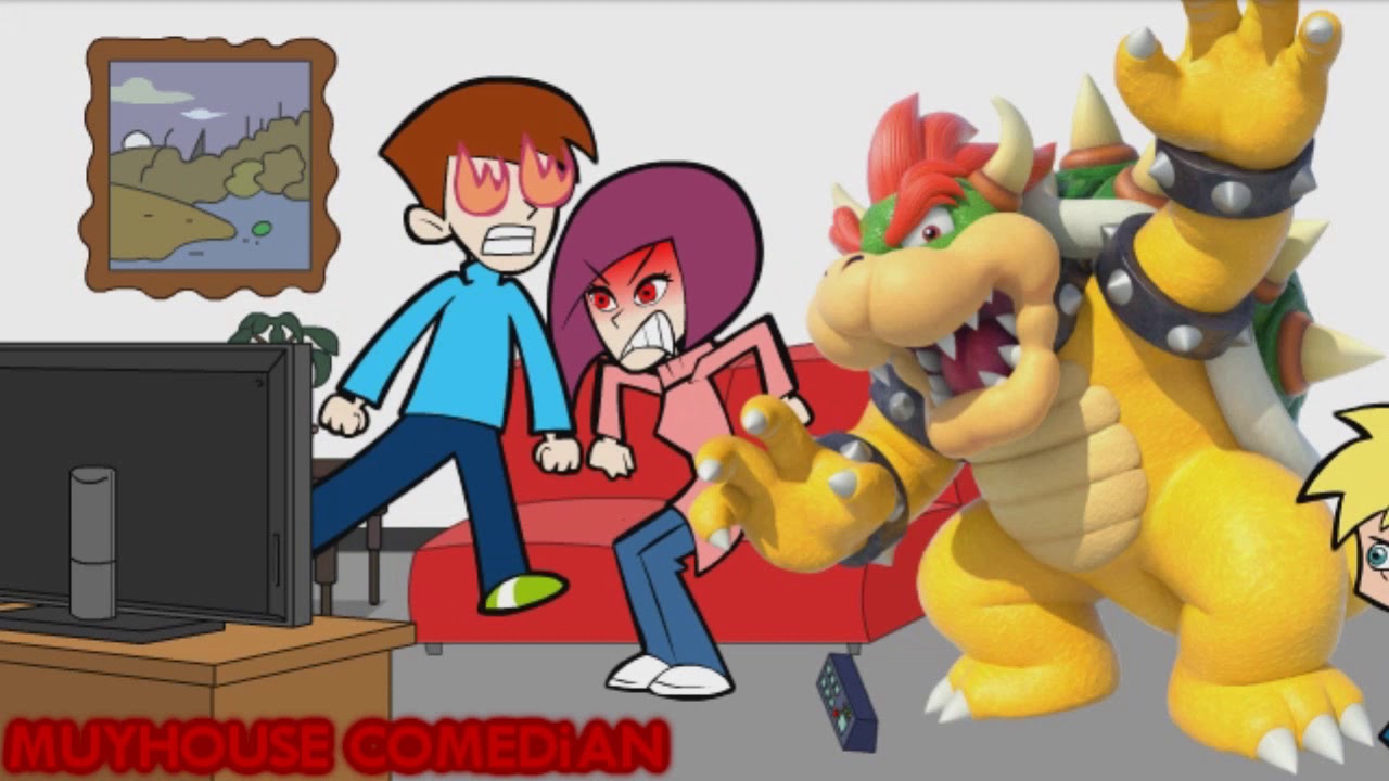 Rosie, Tom, & Bowser Fight over the TV / Grounded