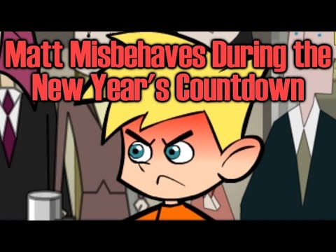 Matt Misbehaves During the New Year’s Countdown