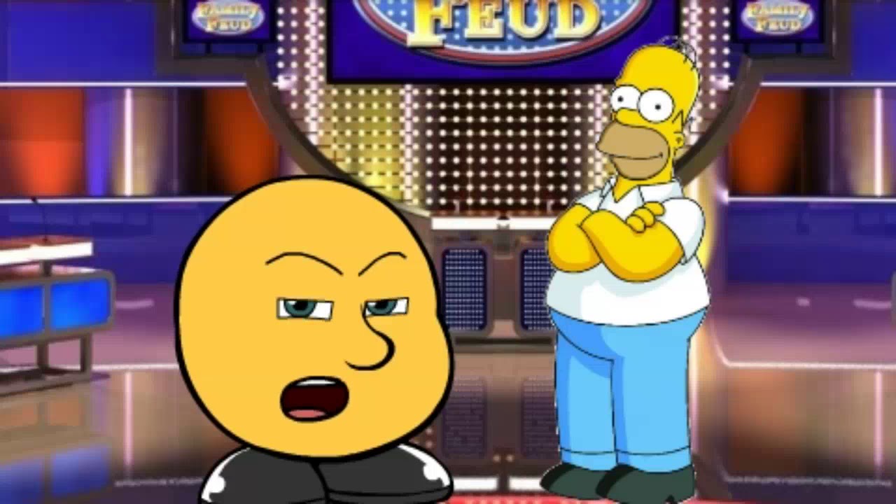 The Simpsons won Family Feud