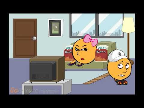 The Sweet Potato Family Watching the Superbowl