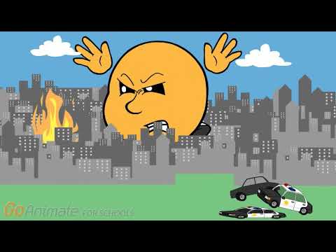 MR. SWEET POTATO DESTROYING THE CITY?