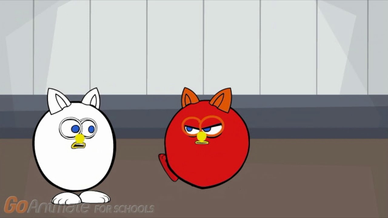 Furby White Breaks the TV : Grounded