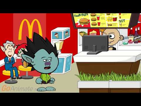Branch gets fat @ mcdonalds