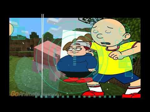 Caillou in minecraft ytp