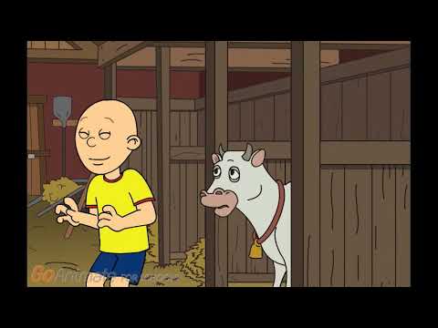 Caillou Dreams About The Farm Life