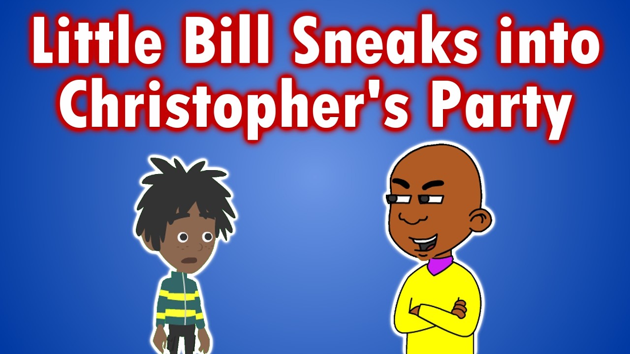 Little Bill Sneaks into Christopher’s Party