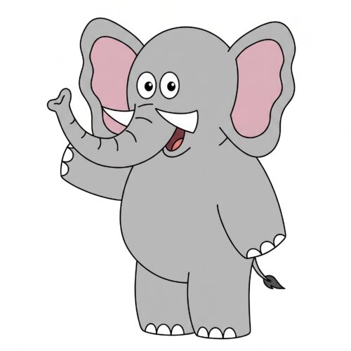 Zack The Elephant: An Original Character Created by MuyHouse Comedian